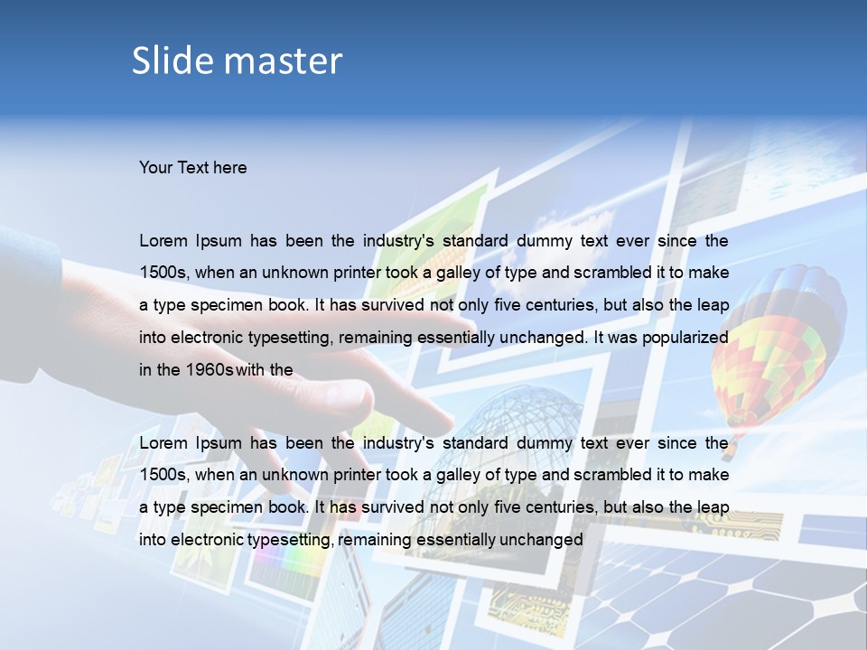 Sequence Media Digital PowerPoint Template