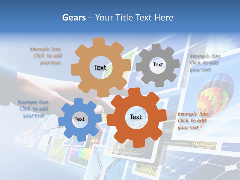 Sequence Media Digital PowerPoint Template