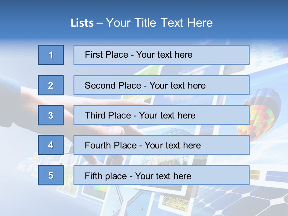 Sequence Media Digital PowerPoint Template