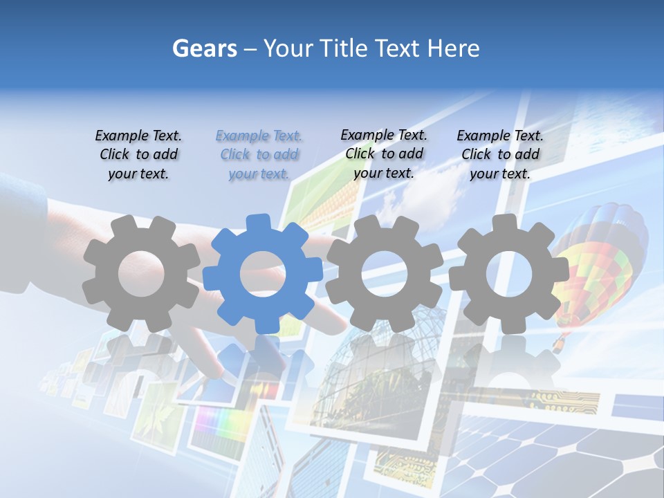 Sequence Media Digital PowerPoint Template