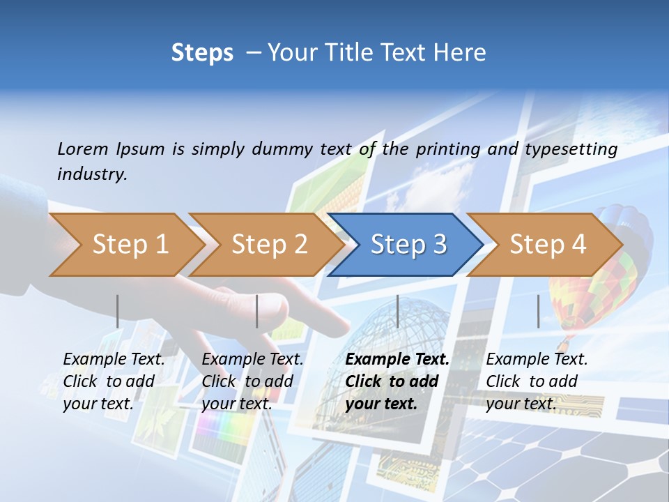Sequence Media Digital PowerPoint Template