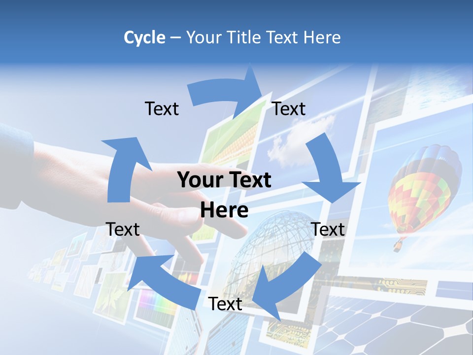 Sequence Media Digital PowerPoint Template