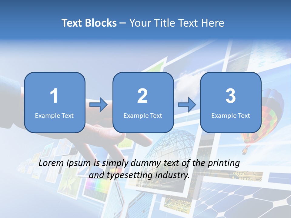 Sequence Media Digital PowerPoint Template