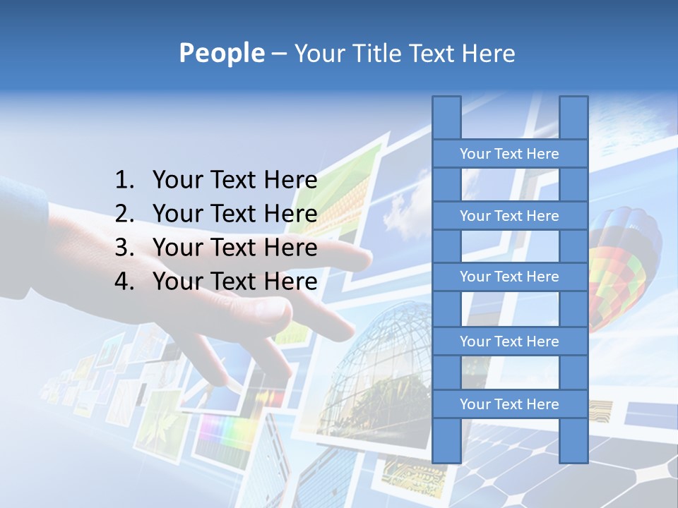 Sequence Media Digital PowerPoint Template