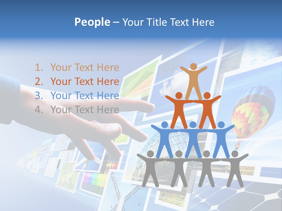 Sequence Media Digital PowerPoint Template