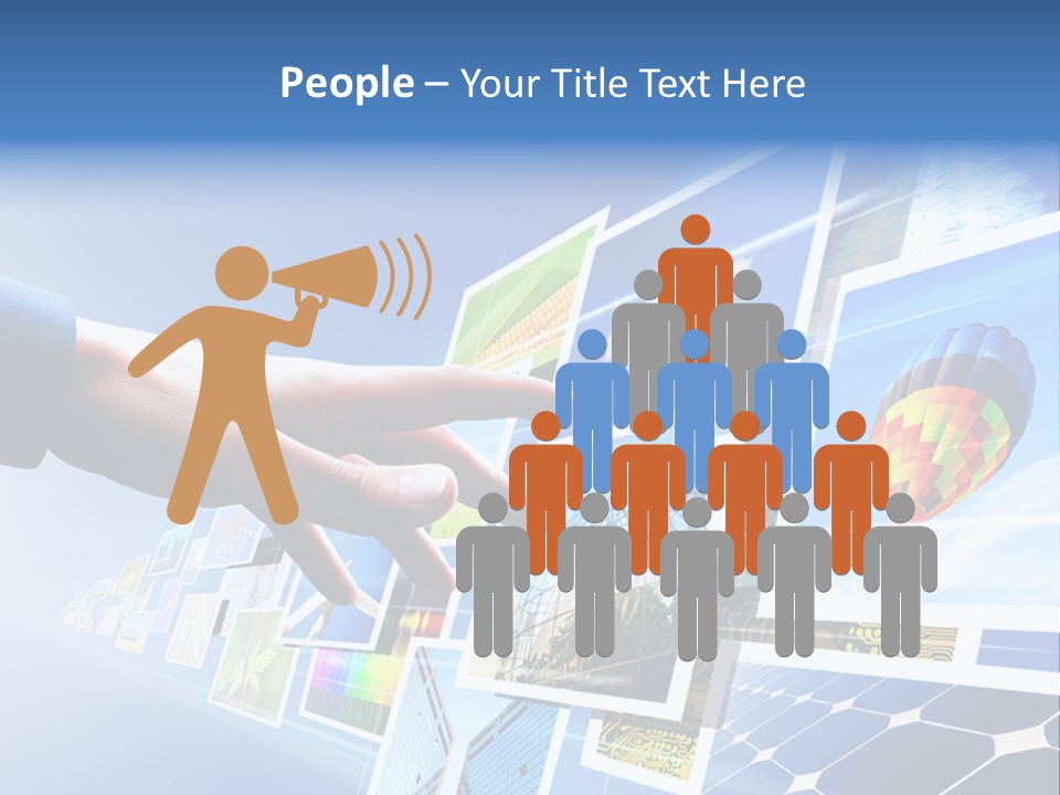 Sequence Media Digital PowerPoint Template