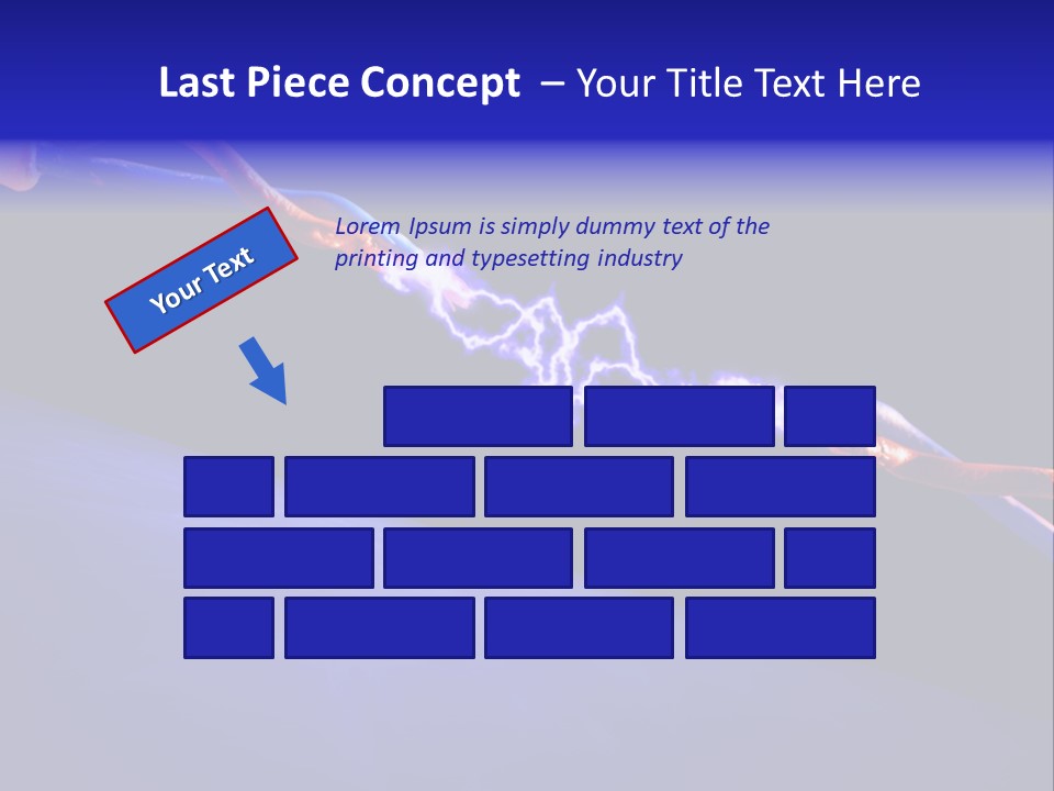 Electrician Amp Shock PowerPoint Template