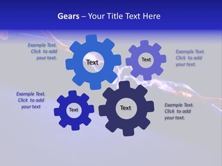 Electrician Amp Shock PowerPoint Template