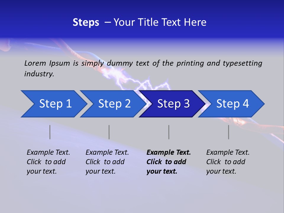 Electrician Amp Shock PowerPoint Template