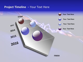 Electrician Amp Shock PowerPoint Template