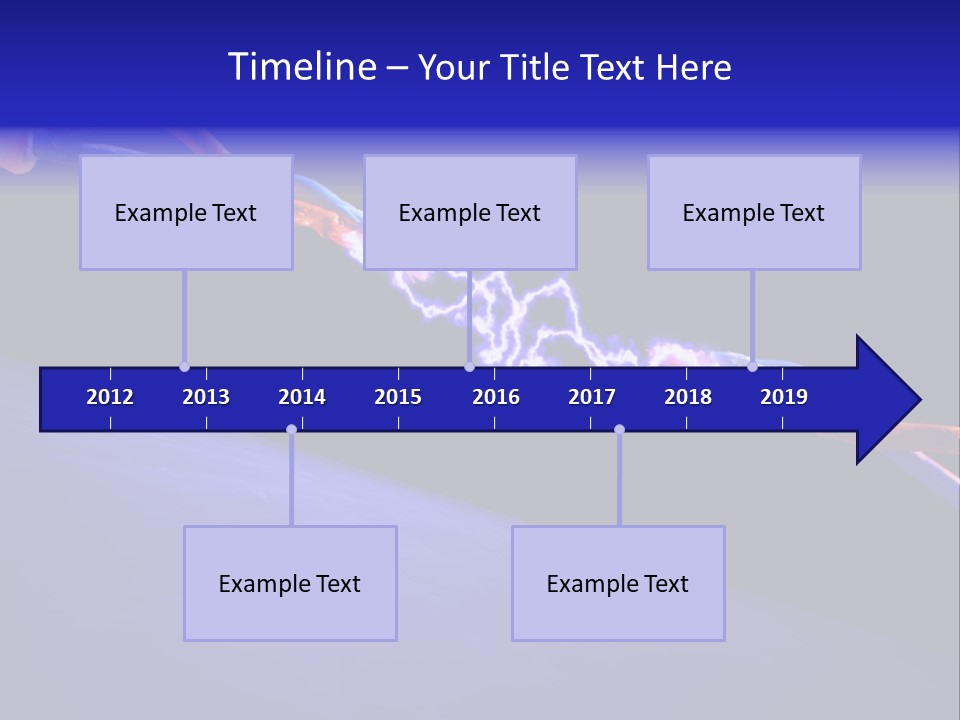 Electrician Amp Shock PowerPoint Template