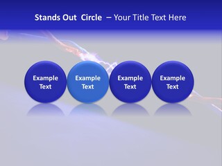 Electrician Amp Shock PowerPoint Template