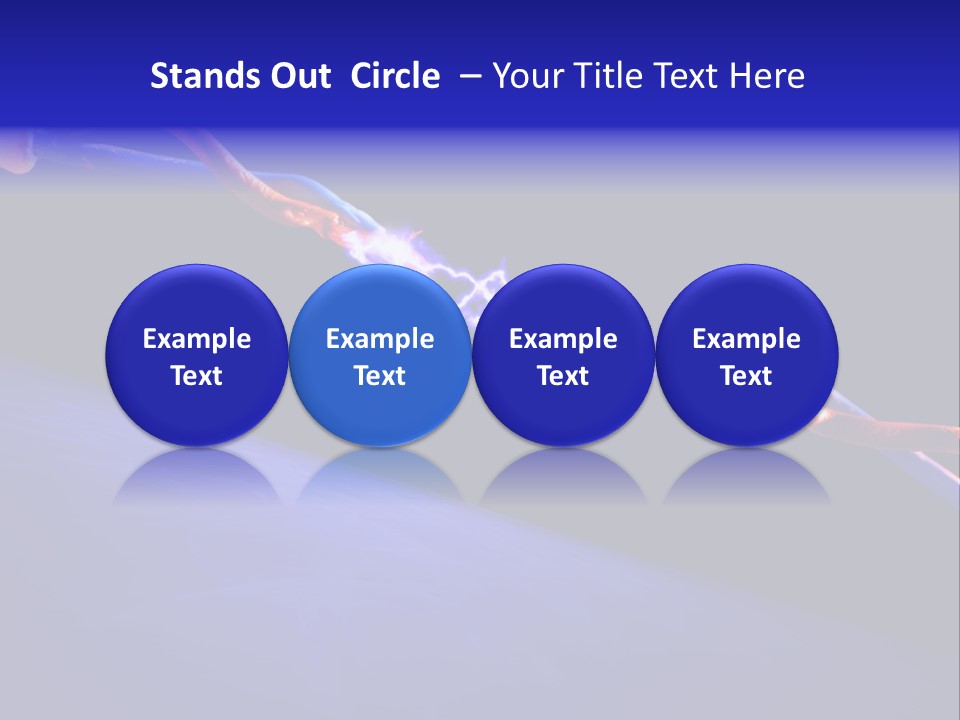 Electrician Amp Shock PowerPoint Template