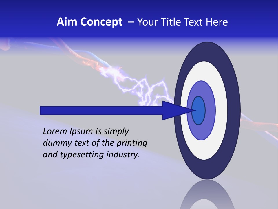Electrician Amp Shock PowerPoint Template