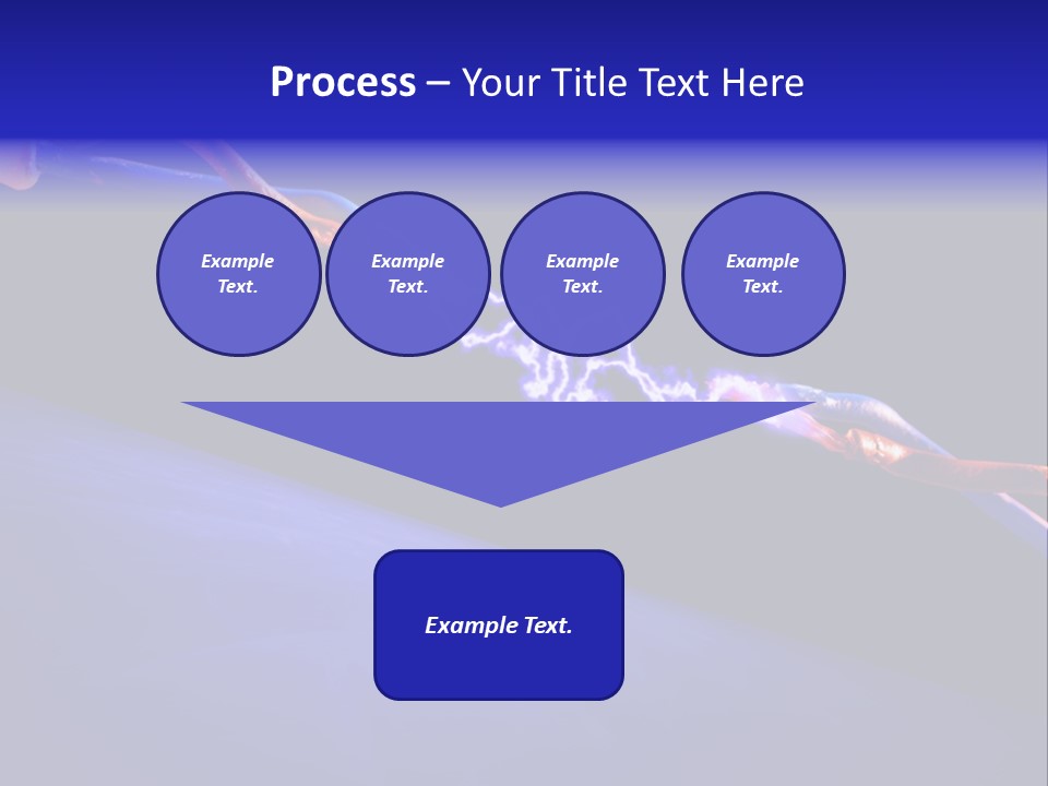 Electrician Amp Shock PowerPoint Template