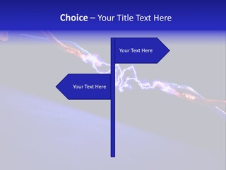 Electrician Amp Shock PowerPoint Template