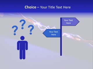 Electrician Amp Shock PowerPoint Template