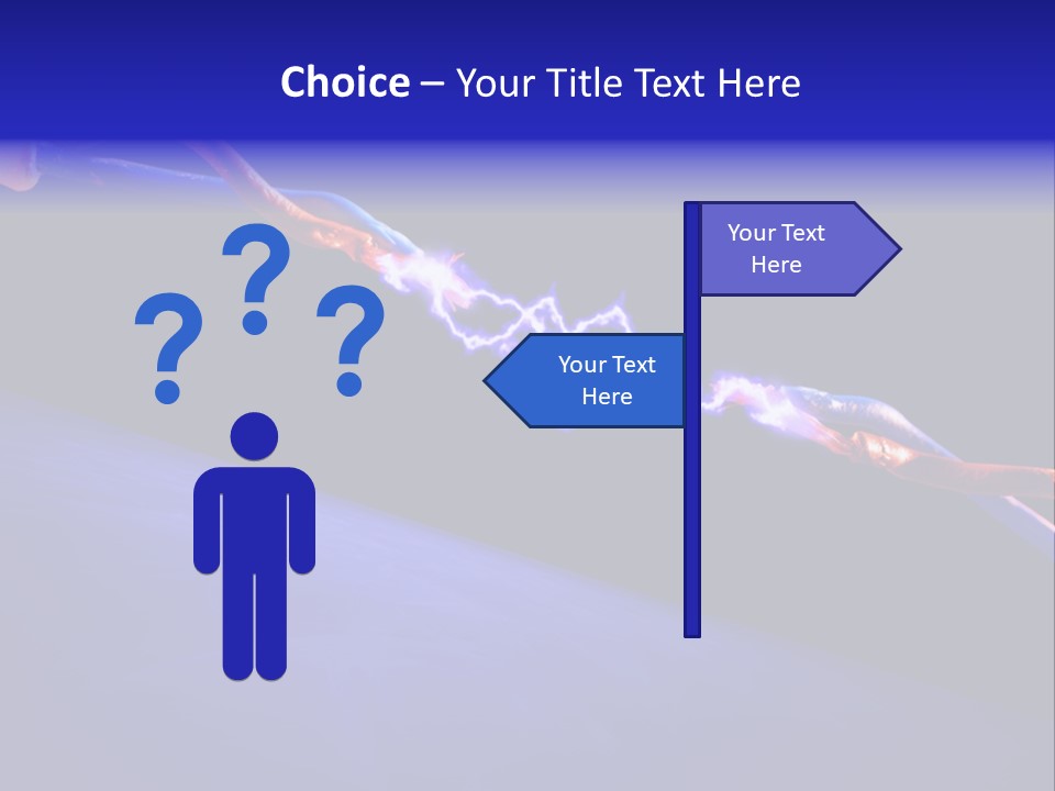 Electrician Amp Shock PowerPoint Template