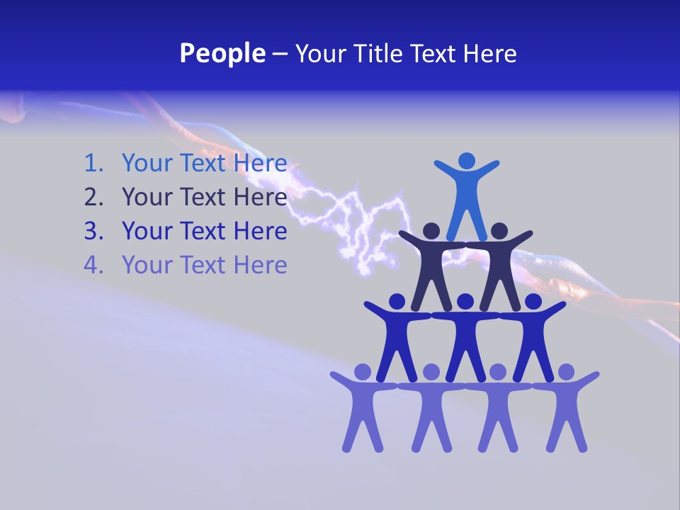 Electrician Amp Shock PowerPoint Template