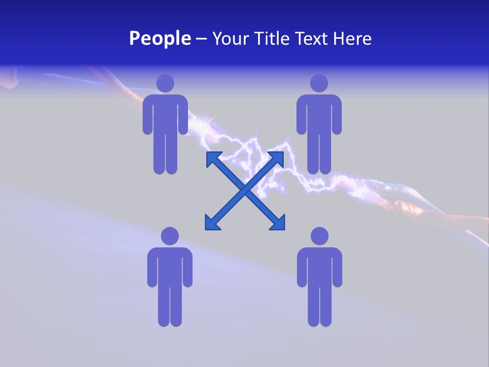 Electrician Amp Shock PowerPoint Template