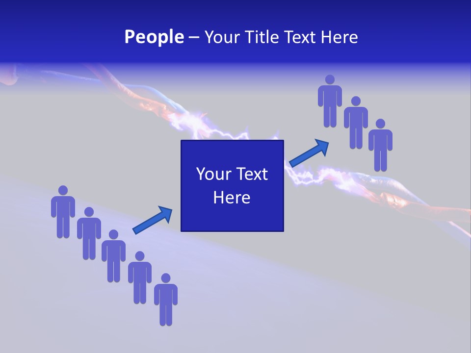 Electrician Amp Shock PowerPoint Template