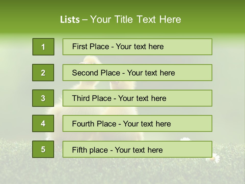 Looking Baby Fragile PowerPoint Template