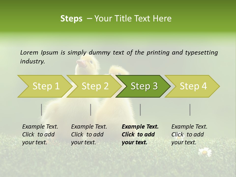Looking Baby Fragile PowerPoint Template