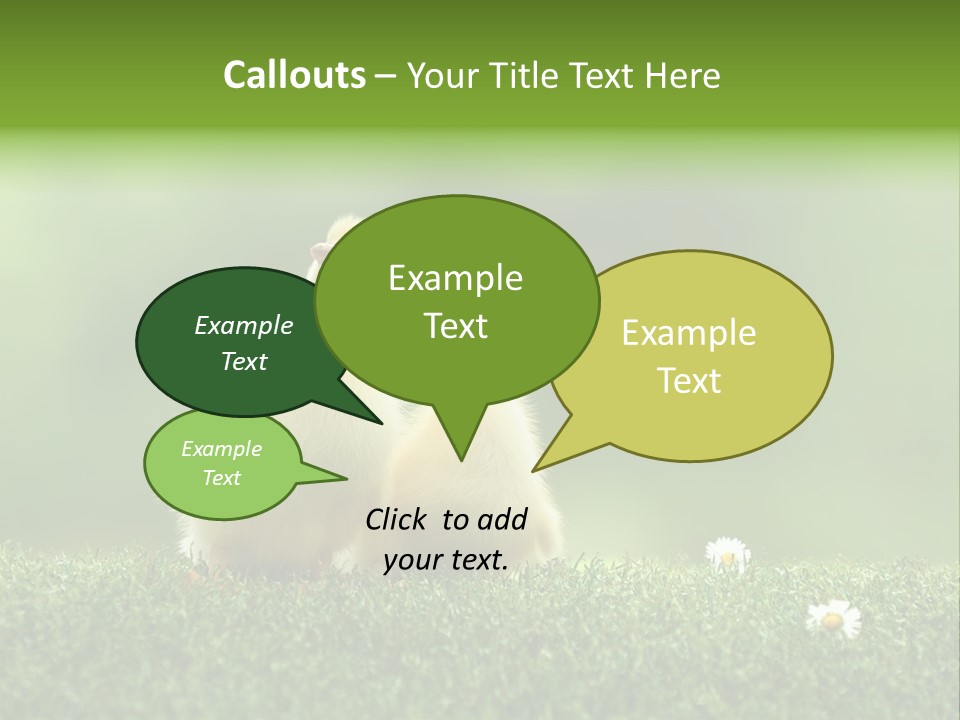 Looking Baby Fragile PowerPoint Template