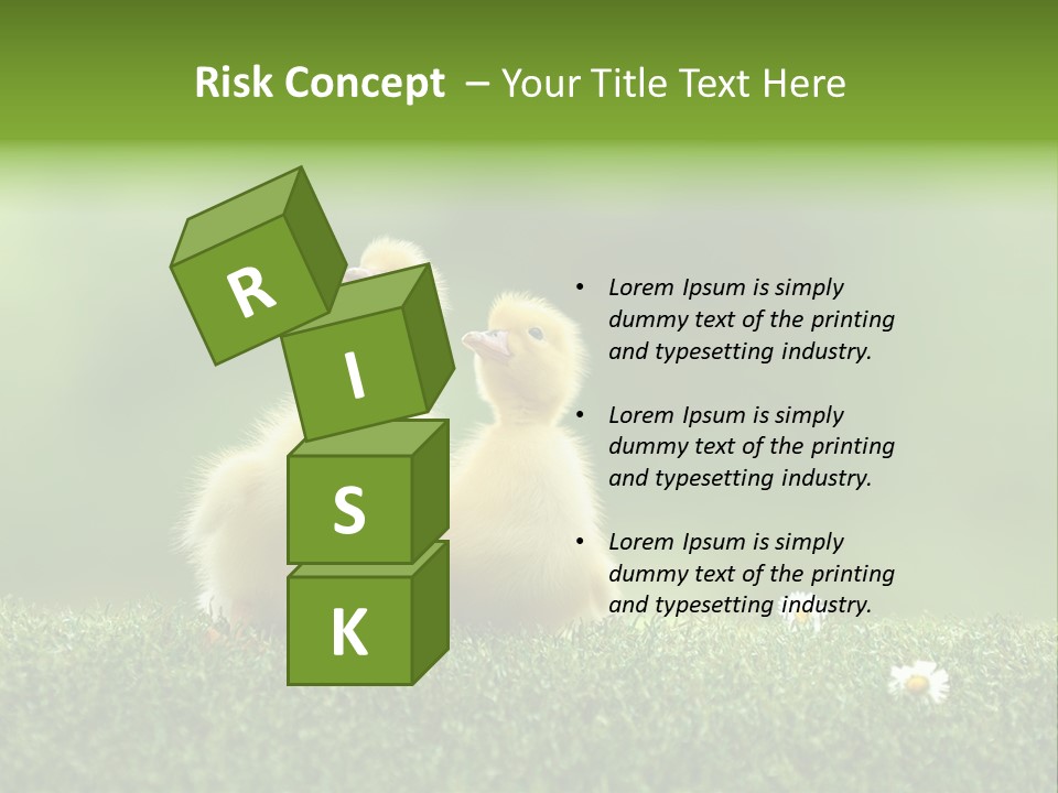 Looking Baby Fragile PowerPoint Template