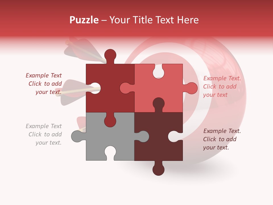 Sport Aspirations Luck PowerPoint Template