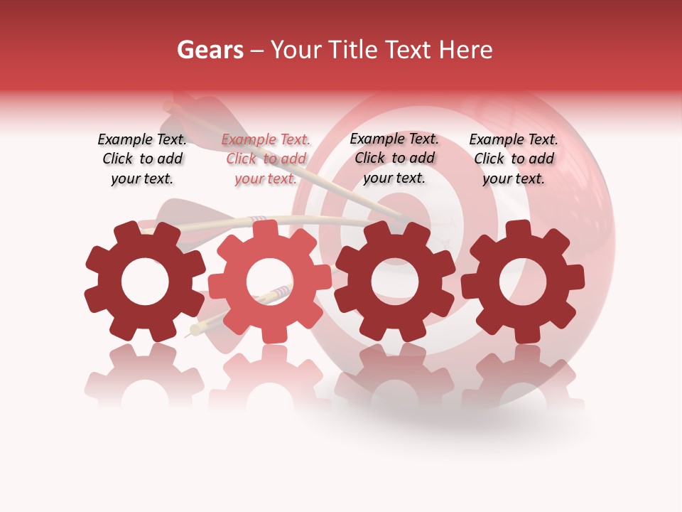 Sport Aspirations Luck PowerPoint Template