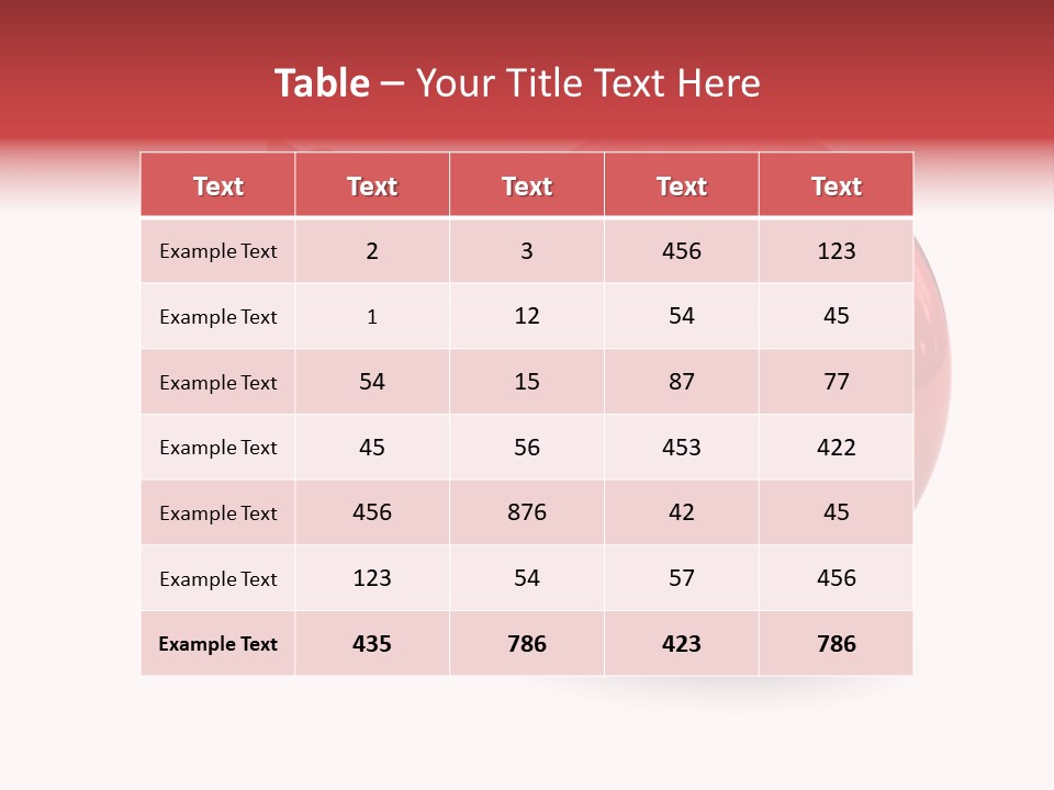 Sport Aspirations Luck PowerPoint Template