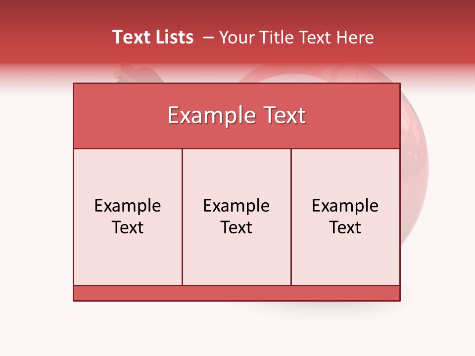 Sport Aspirations Luck PowerPoint Template