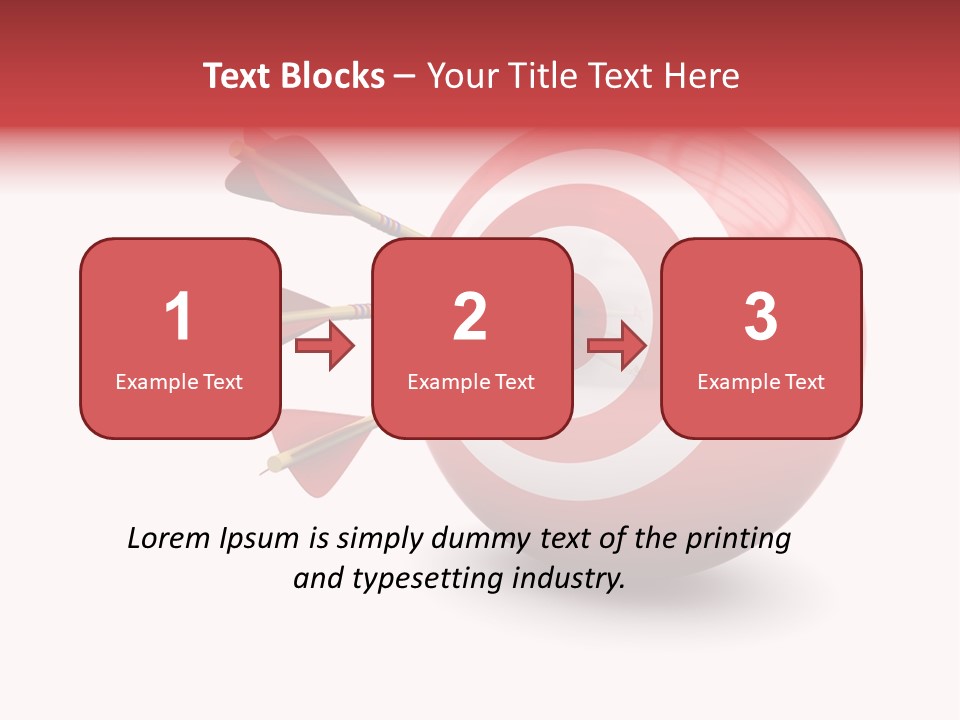 Sport Aspirations Luck PowerPoint Template