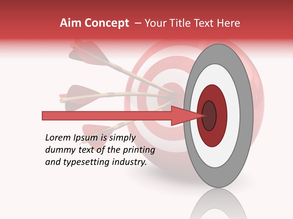 Sport Aspirations Luck PowerPoint Template