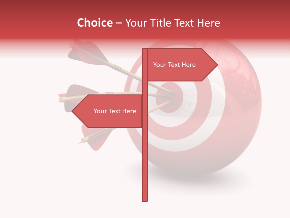 Sport Aspirations Luck PowerPoint Template