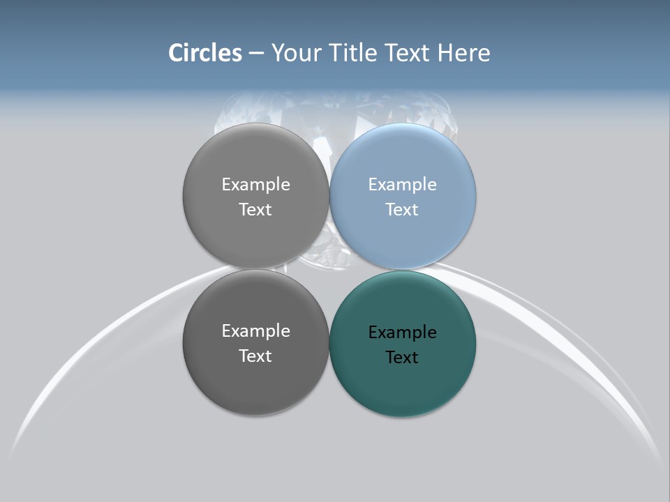 Gold Fashion Gem PowerPoint Template