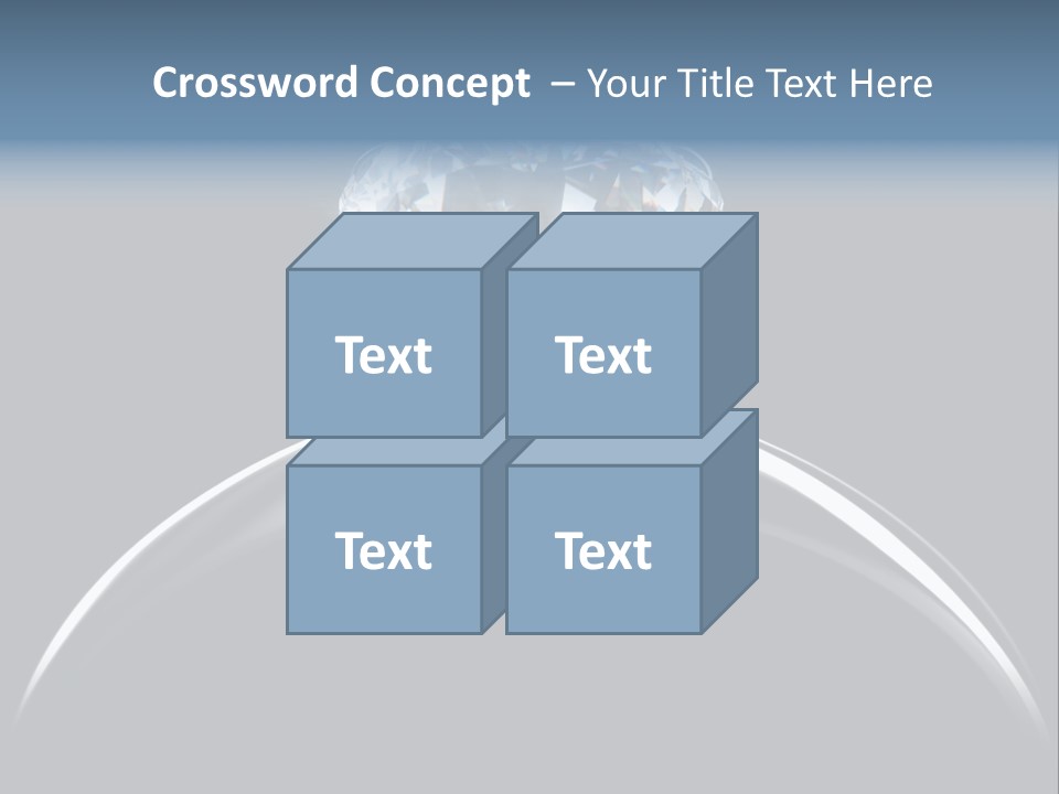 Gold Fashion Gem PowerPoint Template
