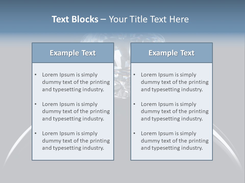 Gold Fashion Gem PowerPoint Template