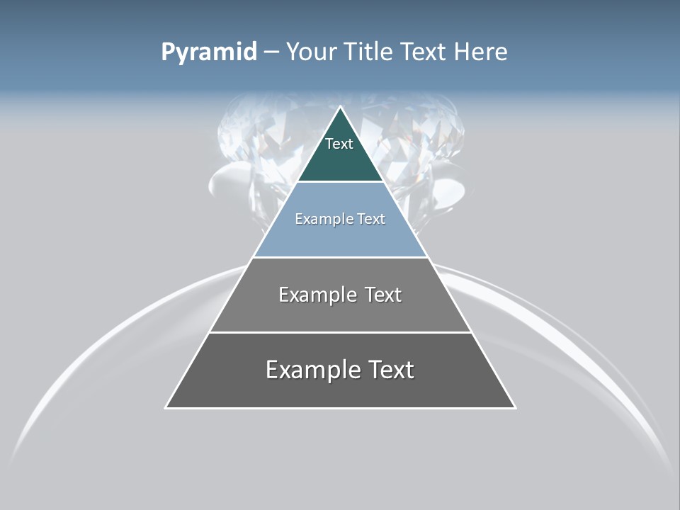 Gold Fashion Gem PowerPoint Template