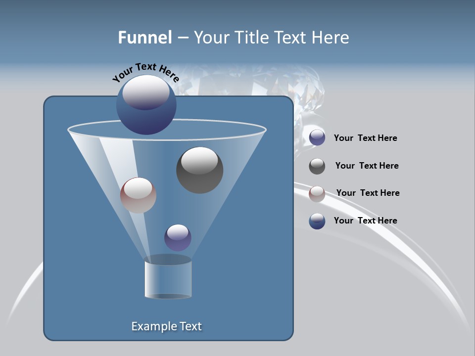 Gold Fashion Gem PowerPoint Template