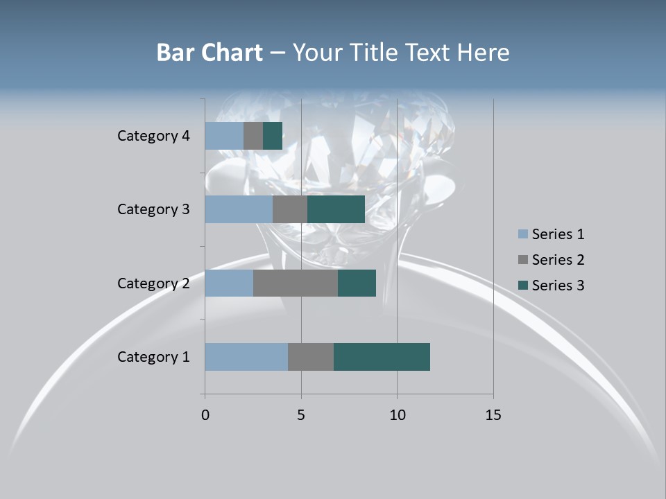 Gold Fashion Gem PowerPoint Template