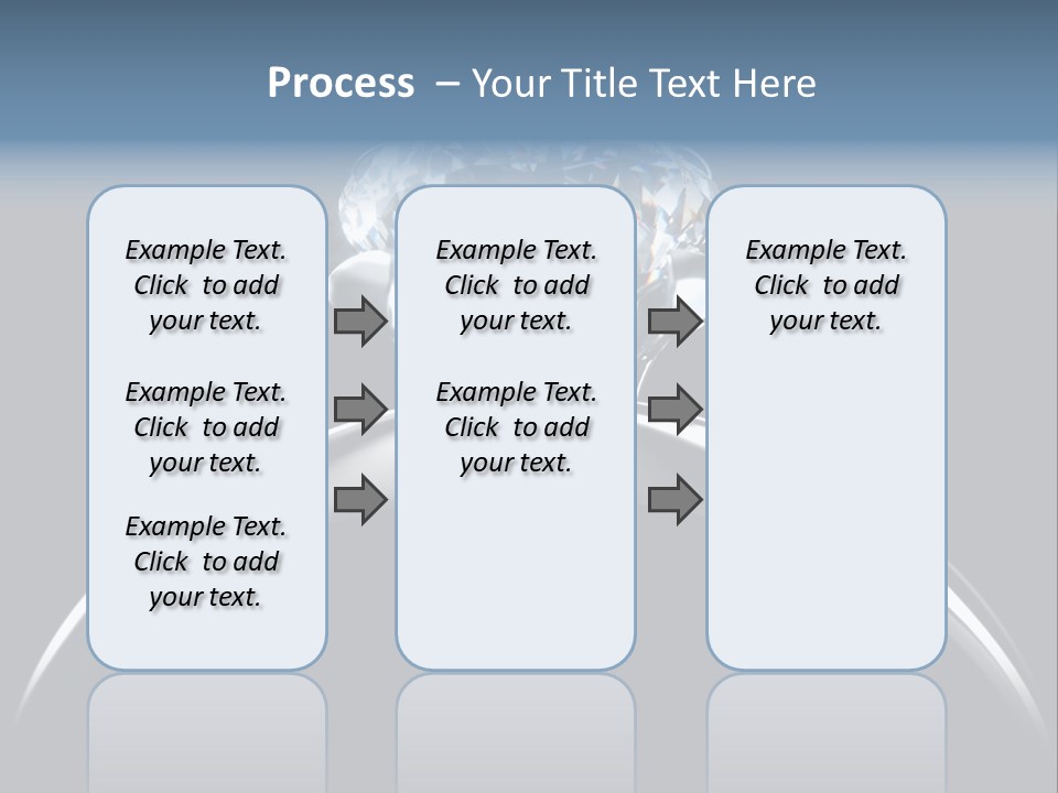Gold Fashion Gem PowerPoint Template