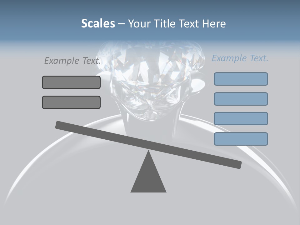 Gold Fashion Gem PowerPoint Template