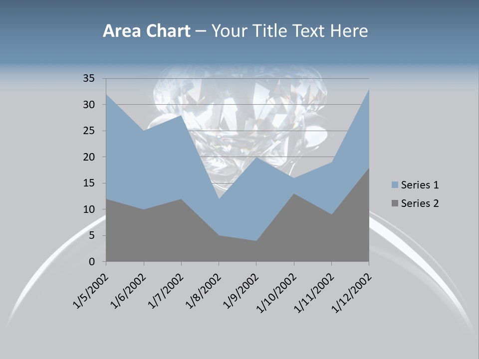 Gold Fashion Gem PowerPoint Template