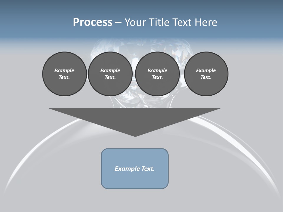 Gold Fashion Gem PowerPoint Template