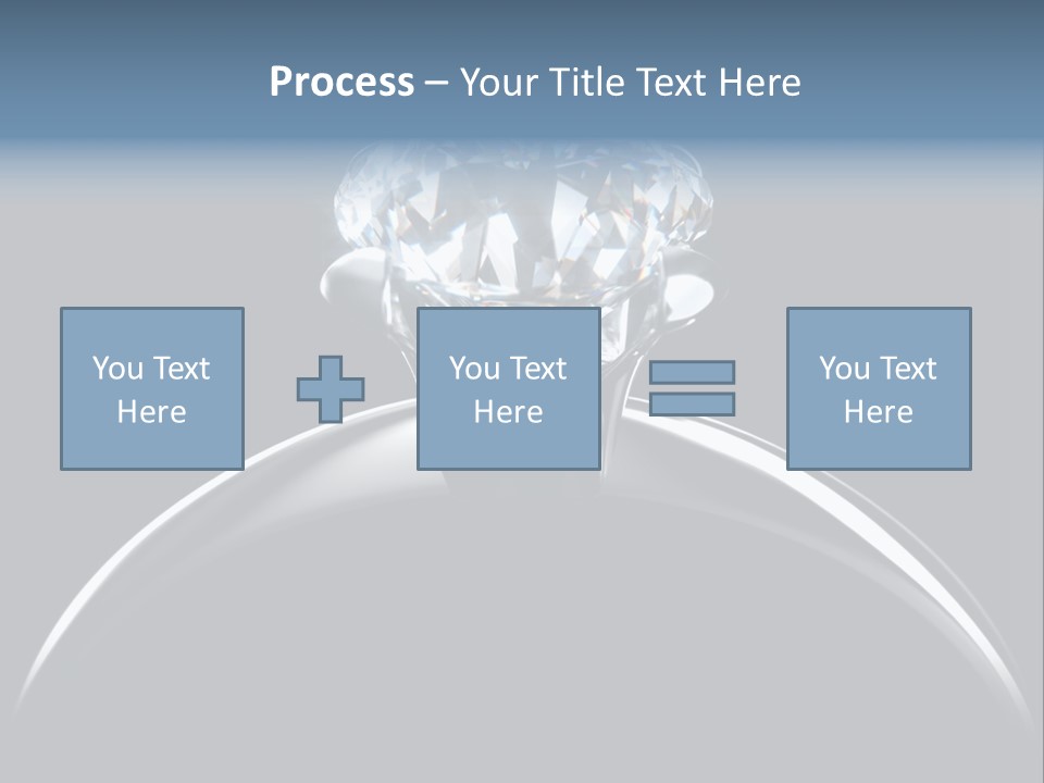 Gold Fashion Gem PowerPoint Template