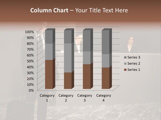 Beautiful Portrait Waiting PowerPoint Template