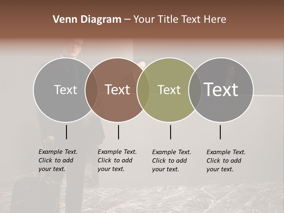 Beautiful Portrait Waiting PowerPoint Template