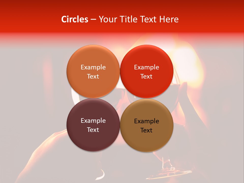 Relationship Closeup Party PowerPoint Template